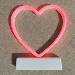 Urban Outfitters Heart Neon Sign
